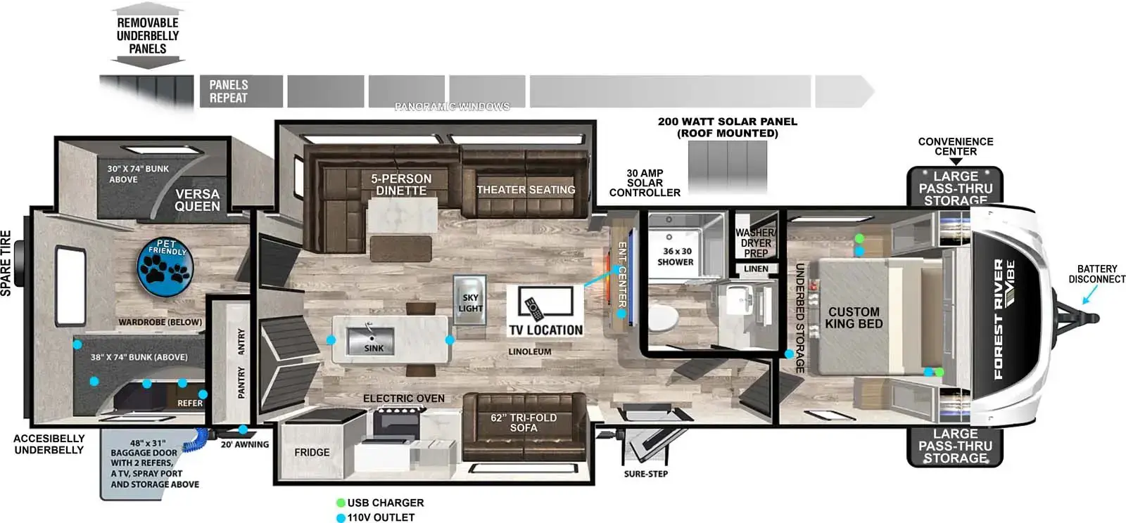 3400BH Floorplan Image